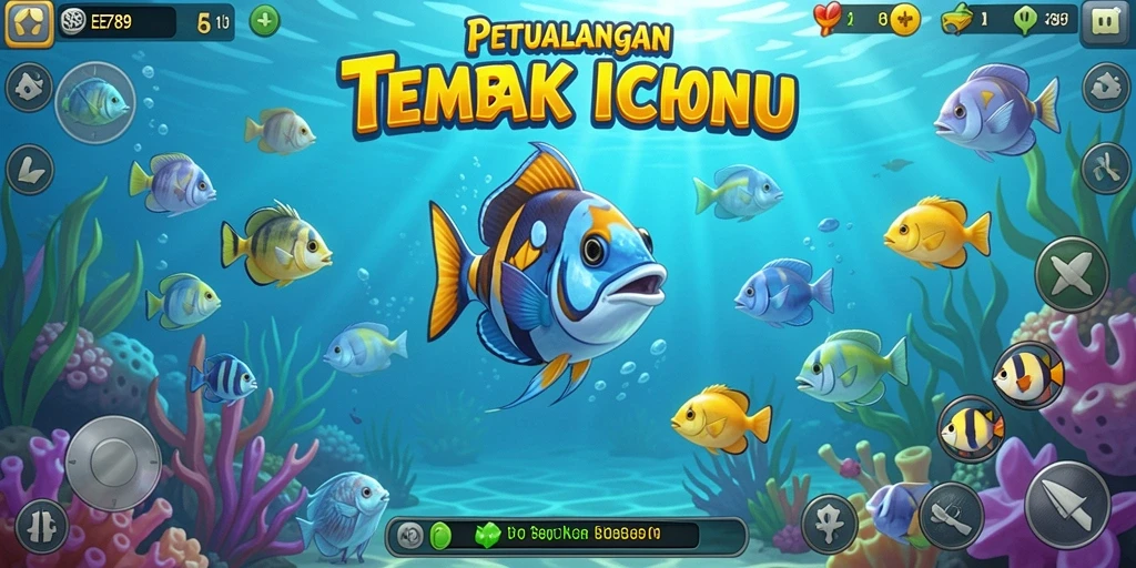 Gameplay seru menangkap ikan di EE789.