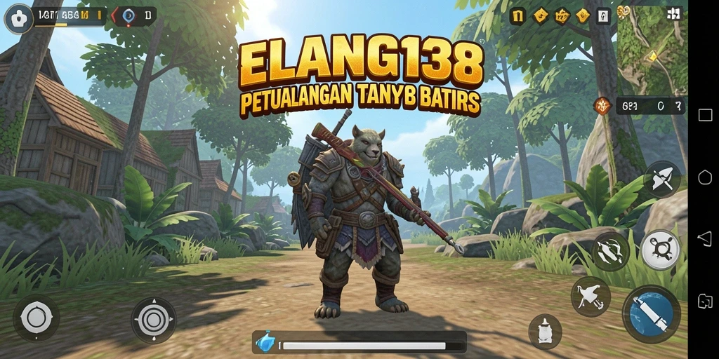 Gameplay ELANG138 menampilkan eksplorasi dunia yang luas dan dinamis.