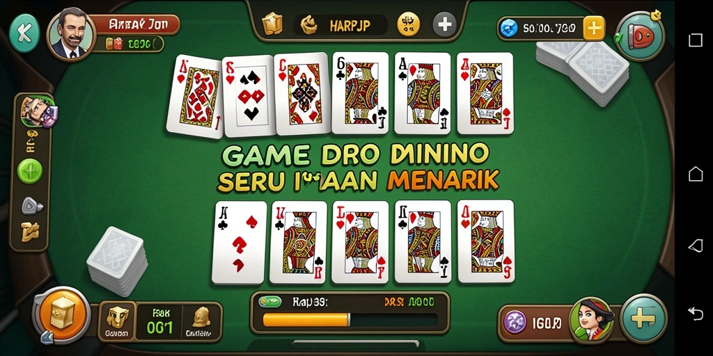Tampilan gameplay seru dari HARAPJP yang penuh strategi.