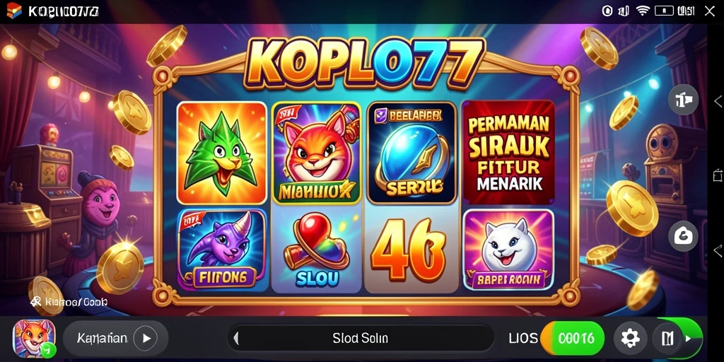 Tampilan menarik gameplay KOPLO77 dengan grafis yang memukau.