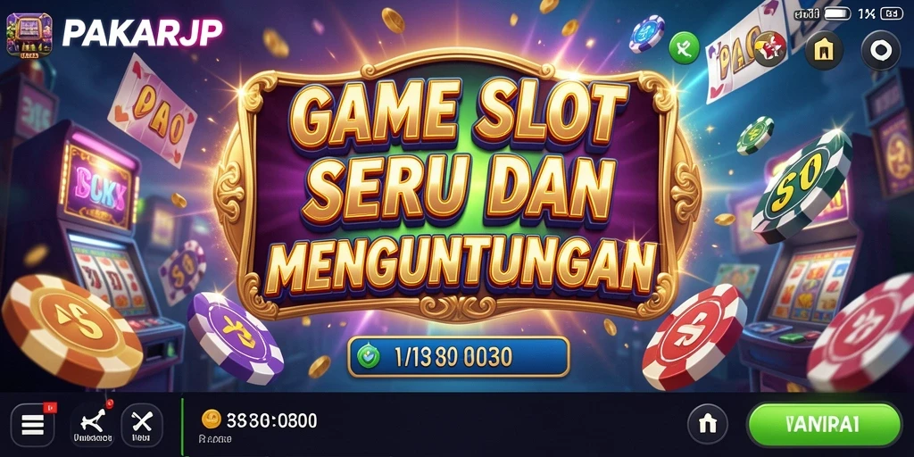 Screenshot gameplay PAKARJP yang menarik dan seru.