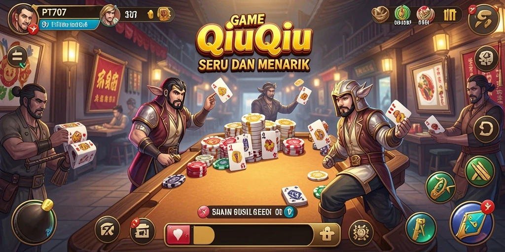 Gameplay QiuQiu yang mendebarkan di PT707.