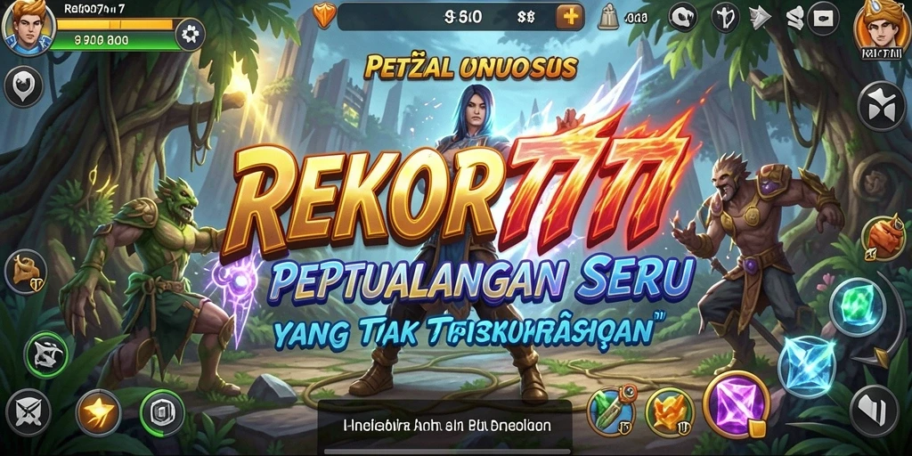 Tangkapan layar gameplay REKOR777 yang menampilkan aksi seru dalam petualangan.
