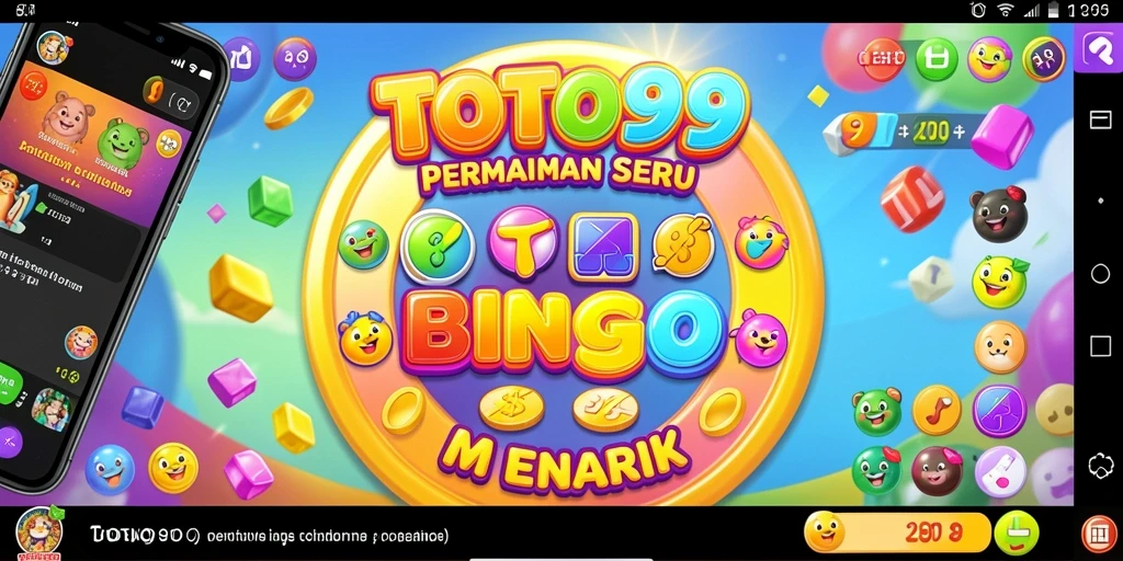 Tampilan gameplay TOTO99 yang menarik dengan fitur Bingo yang seru.